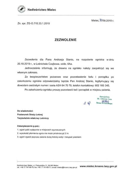 Zezwolenie na ognisko Czajkowa.jpg